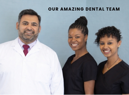 smiling family in Concord